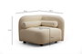 Atelier Del Sofa Victoria Cream Bouclette